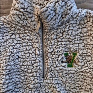 University of Vermont (UVM) Cozy Sherpa 3/4 zip Fleece Pullover